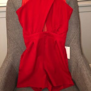 BOUTIQUE LITTLE RED ROMPER